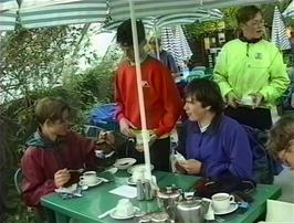 The very welcome restaurant at Applecross campsite